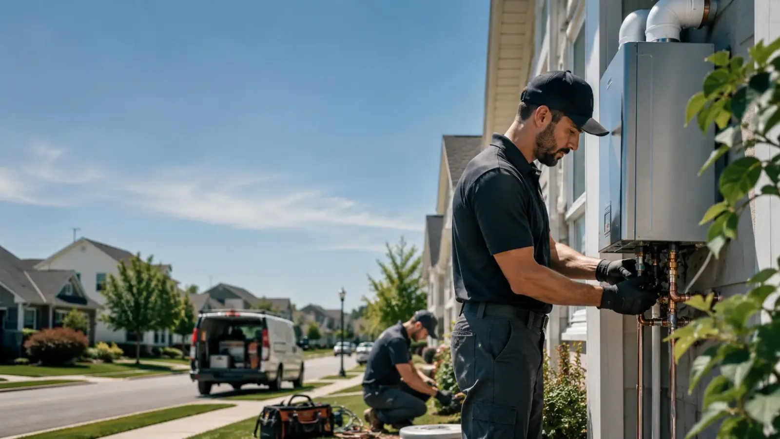 Tankless Water Heater Installation in Casco, ME
